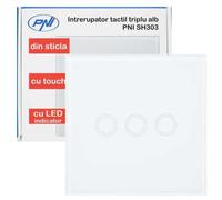 pni interrupteur tactile intelligent sh303 triple