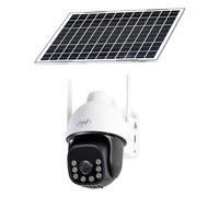 PNI IP74 Live AOV Lumière Noire, caméra de Surveillance GSM 4G avec Panneau Solaire et Batterie Always on Vidéo 16000 mAh