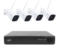 PNI NVR House IP716 Kit de vidéosurveillance et 4 caméras IP5, 5 MP