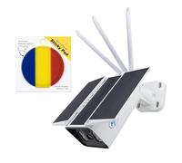 PNI SafeHome PT950LR Kit caméra de vidéosurveillance 1080P 2 MP et Drapeau Autocollant Cadeau