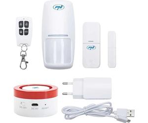 Pni Smarthome Pg600 Smart Alarm System Kit Blanc Blanc One Size