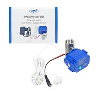 PNI SV100 PRO Kit anti-inondation avec capteur et électrovanne DN20 (3/4"), 1,0 Mpa, IP65