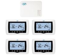 Thermostat sans fil - PNI - CT440 - WiFi - Contrôle 4 Zones - Application TuyaSmart