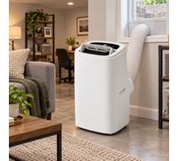 Pnpaea Climatiseur Mobile 3-en-1,DéShumidifie, RafraîChit,1800w 18000BTU | 12000 Btu - 18000 Btu,Ventile,Minuterie 12h, 3 Vitesses,TéLéCommande Et éCran Led,Jusqu'à 40 M²