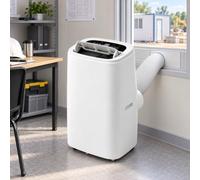 Pnpaea Climatiseur Mobile Monobloc 3 en 1 avec Tuyau D’éVacuation 18000BTU | 12000btu-18000btu,Minuterie 12h, 3 Vitesses,TéLéCommande Et éCran Led Pour Chambre, Appartement Et Bureau