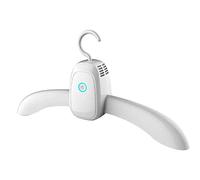 PNQMDHXW Cintre de séchage électrique Mini sèche-Linge à Chaussures séchage Rapide Air Chaud/Vent Naturel Support de séchage Pliant élimine Les Rides et Le Cintre