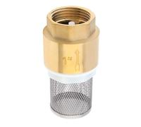 PNXKTXO DN25 Valve à pied en laiton pour pompe à eau avec filtre sans retour 2,5 cm