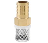 PNXKTXO Filtre en acier inoxydable 25 mm pour tuyau d'arrosage de piscine, d'aquarium (diamètre 25 mm)