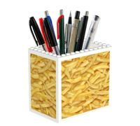 Poadnly Frites, Pot à crayons/pot à stylos pour le bureau, la maison et l'école, organiseur de bureau compact pour fournitures de bureau
