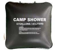 POAHNCU Douche de Camping, Sac À Eau Pliable 20/40 L, De Douche Solaire Camping, Bain Extérieur, Soleil, Chaude Compact, Accessoires Piscine Gommage,pour Les Voyages,Voiture