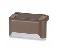 POAHNCU Lampes Solaires Au Sol, Lumières Solaires Pour Terrasse, Marche Extérieure allée de patio(Brown Shell-Warm,16Pcs)