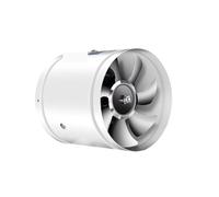 POAHNCU Ventilateur d'extraction Ventilateur D'air 4 Pouces Adapté À La Maison, Cuisine, Conduit Métallique, Extracteur, Mini, Salle De Bain, Toilettes, Mur pour bouche(White)