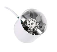 POAHNCU Ventilateur d'extraction Ventilateur De Conduit En Ligne, Ventilation Par Aspiration, Intérieur Domestique, Pales Acier Refroidissement pour bouche