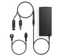 POANES Chargeur CA vers MC4 54 V 3 A, bloc d'alimentation MC4 compatible avec SolarFlow 1200, Hub 2000, AIO2400 et Solix, charge rapide et sûre pour stockage solaire, idéal pour le fonctionnement en