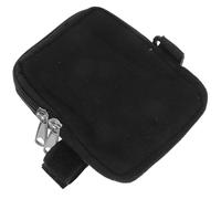 Poche à Bouteille en Toile Noire Bandoulière, Lanière Gourde | Petite Pochette Zippée, Approvisionnement en Bouteilles, Petit Isotherme, Randonnée Accessoires, Accessoire Randonnée