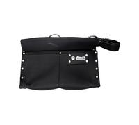 Dimos Poche à clous en cuir 205725 – 2 compartiments, à soufflet, avec ceinture