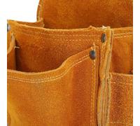 Poche de ceinture en cuir, robuste, pour le travail du bois