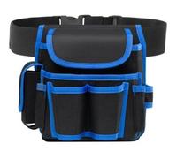 Poche d'électricien, Sacoche à Outils Professionnelle, Hardware Tools Sac Ceinture,Réglable Porte-Outil Sac de Ceinture avec Pl