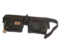 POCHE DOUBLE EN CUIR TANNE AVEC CEINTURE MONDELIN - 805200
