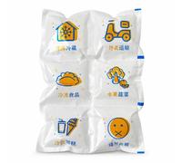 Poche Glace Réutilisable Alimentaire | Polymère super absorbant, Pack réfrigération, Expédition nrées, Pour services livraison