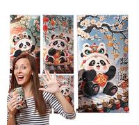 Poche rouge, enveloppes d'argent porte-bonheur,6X Enveloppes du Nouvel An de Hong Bao | Enveloppes d'argent liquide, enveloppe porte-bonheur robuste, accessoires de l'année pour la fête du printemps