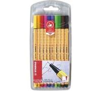 STABILO Pochette de feutres Point 88 G - 10 feutres