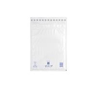 Pochette à bulles d'air plastique blanc 240 x 330 mm Mail Tuff - Carton de 100 - Blanc -