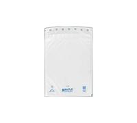 Pochette à bulles d'air plastique blanc 270 x 360 mm Mail Tuff - Carton de 100 - Blanc -