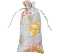 Pochette à Cordon en Tissu pour Peigne en Bois de Santal | Petit Sachet Présent, Rangement Multi-usage, Emballage Festif, pour Anniversaires D’garçon et Filles et Mariages
