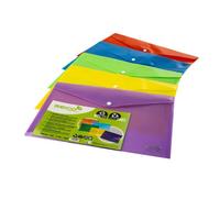 Pochette à documents A4 Seco couleurs assorties