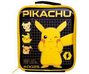 Pochette Ã lunch Kids Licensing Pokemon Pikachu Noir 20x23x8 cm