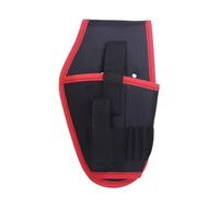 Pochette à Outils D’électricien Portable, Ceinture Rouge 210d EVA | Perceuse sans Fil 12v 18v, Se Porte à Taille, Protège les Outils, Usage Chantier