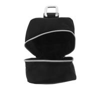Pochette à Outils de Ceinture pour Niveau, Noir, Oxford | Montage à Ceinture, Fentes Latérales et Clips pour Stylo, Coutures Doubles, Mousqueton Inclus