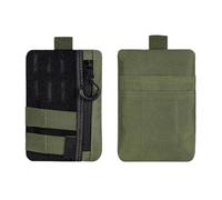 Pochette à Outils de Poche, Organiseur en Nylon pour Ceinture à Outils avec 4 Poches, Pochette Transport Quotidien pour Lampe Torche/Stylo, Carnet(Green)