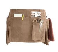 Pochette à outils de taille avec plusieurs poches | Tablier de charpentier pour le travail du bois, la maison, l'atelier, le barbier, le jardin, le chantier