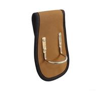 Pochette à outils en polyester 600D avec coutures rivetées renforcées | Tissu polyester 600D, clip inclus, 3 anneaux pour outils, organisés pour l'accès, résistant à l'usure quotidienne
