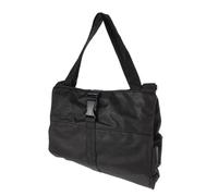 Pochette à Outils en Tissu Oxford Noir, Petite, Robuste et Portable | Fermeture Éclair, Boucle Réglable, pour Douilles et Fils, Rangement Pratique