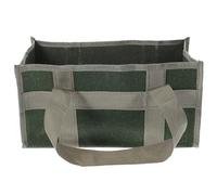 Pochette à Outils en Toile Verte, Portable, Grand Ouvert | Rangement D’outils pour Garage et Bricolage, Style Professionnel, Pratique, Présent Saint-valentin pour Hommes