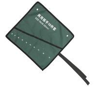 Pochette à Outils Enroulable en Toile Verte, Double Épaisseur | Rangement Raisonné pour Petits Outils à Main, Format Pratique pour Usage Quotidien et Présent Saint-valentin