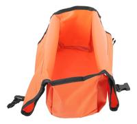 Pochette à Outils Oxford, Grosse Capacité, pour Échelle Pliante | Renfort à Boucle, Forte et Traction, pour Tournevis et Pinces, Bureau, Orange