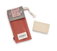 Esteban Iris E Cachemire Ma pochette porte parfum en céramique parfumée rechargeable avec sac en gaze de coton