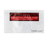 Pochette adhésive "Documents ci-inclus" International - 23 x 11,1 cm - Boîte de 250
