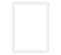 Pochette adhésive Magneto Tarifold blanc- Poster A4 - Lot de 2