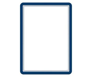 Pochette adhésive Magneto Tarifold bleu- Poster A4 - Lot de 2