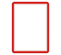 Pochette adhésive Magneto Tarifold rouge- Poster A4 - Lot de 2