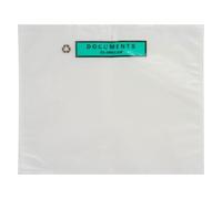 Pochette adhésive porte-document "documents ci-inclus" 320 x 250 mm - Boîte de 250