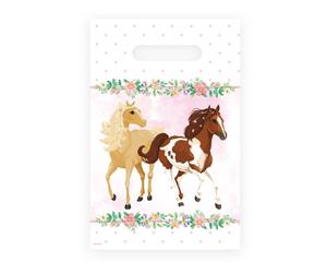 Pochette cadeau - AMSCAN - Poney - Lot de 8 - Multicolore - Motif fleurs