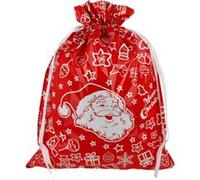 Pochette Cadeau Christmas 43 cm x 58 cm rouge One Size