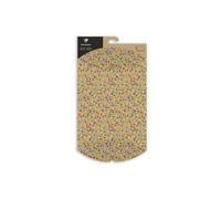 Pochette cadeau clairefontaine pliable 30x40cm kraft motif pois multicolores