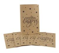 Pochette cadeau de Noël 'Merry Christmas', 100x160 mm